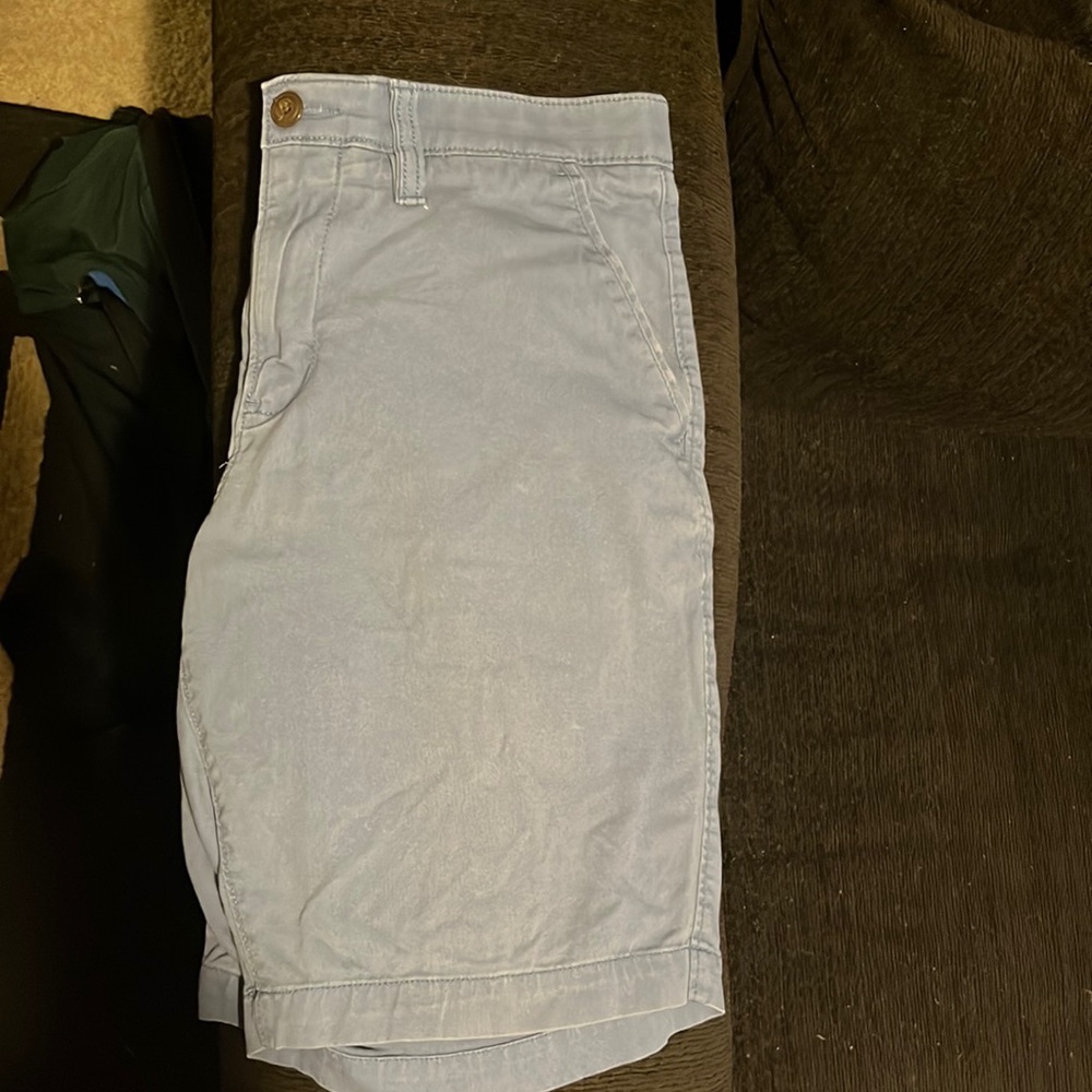 Sonoma Blue cotton flat front shorts 31” W